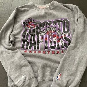 Toronto Raptors Vintage Style Crewneck Sweatshirt